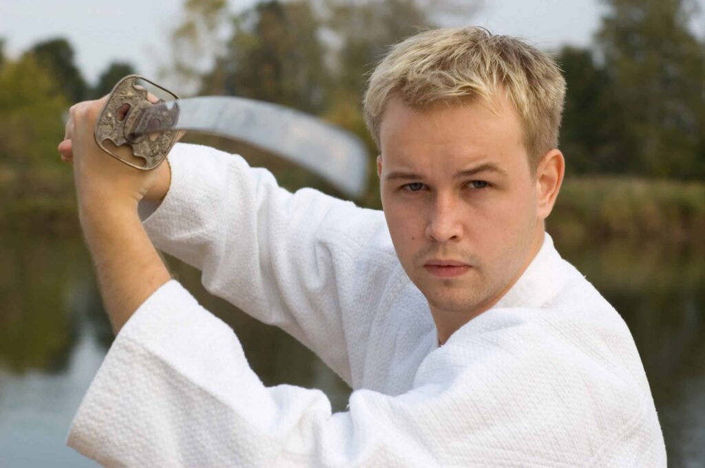 Martial Arts Lessons for Adults in Chandler AZ - Samurai Sword Posing Blog