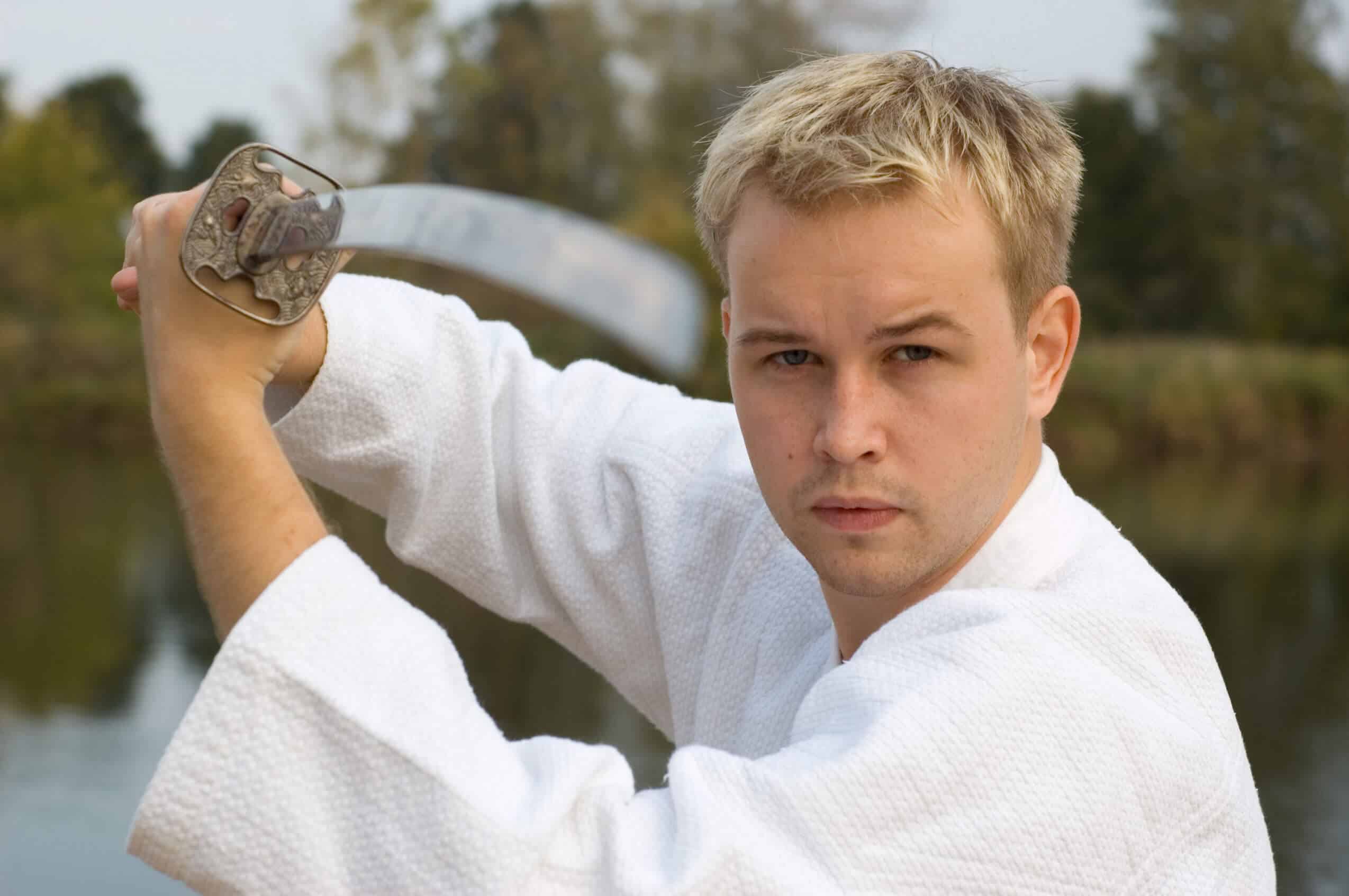 Martial Arts Lessons for Adults in Chandler AZ - Samurai Sword Posing Blog