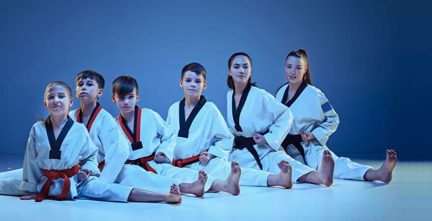 Martial Arts Lessons for Kids in Chandler AZ - Kids Group Splits