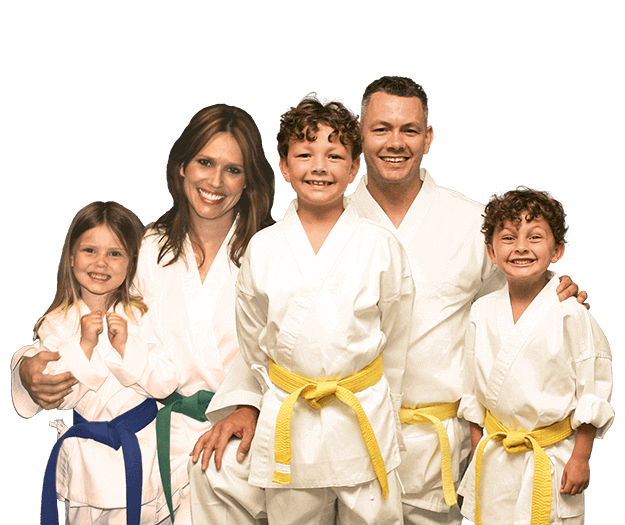 Martial Arts Lessons for Families in Chandler AZ - Group Family for Martial Arts Footer Banner