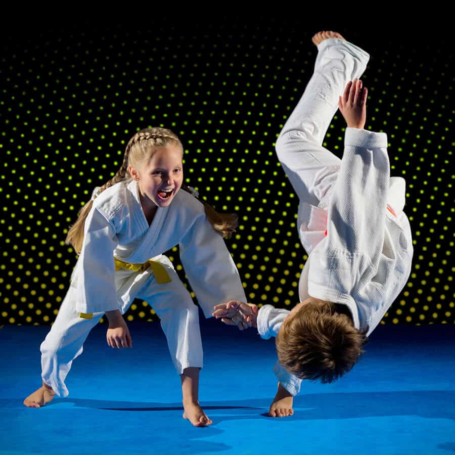 Martial Arts Lessons for Kids in Chandler AZ - Judo Toss Kids Girl